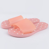 Women's Polka Dot Slide with Translucent Strap