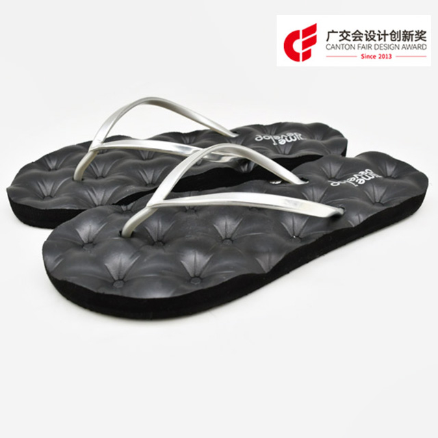 Womens Flip Flop with Sofa Texture 