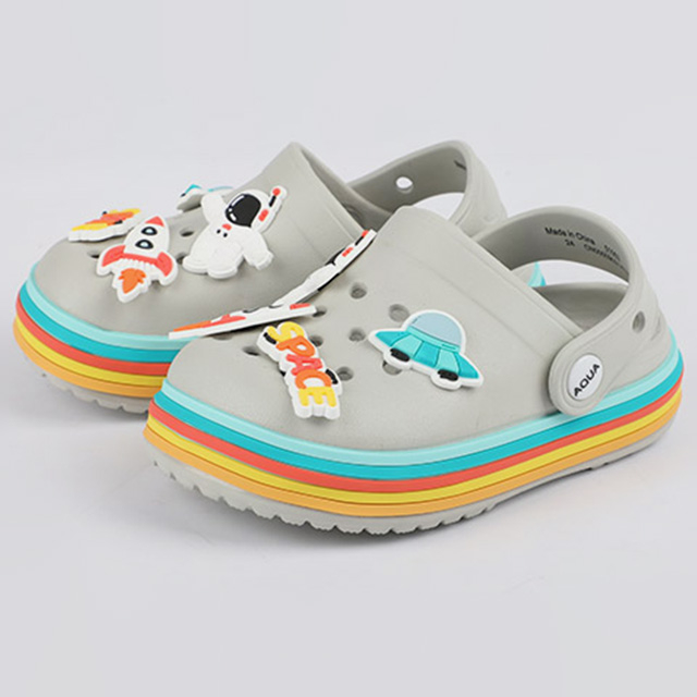 Boys' Space-themed Clogs