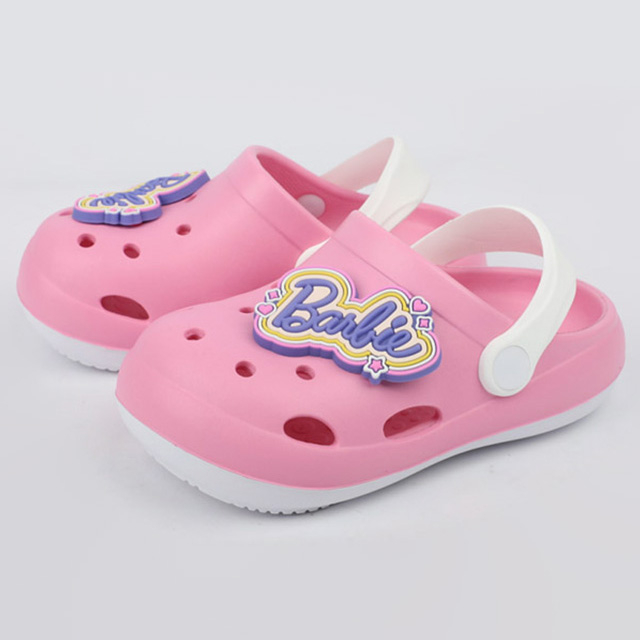 Girls’ Cute Barbie Charm Clog