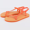 Women’s Neon PVC Strap Summer Sandal