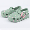 Girls’ Floral Garden Clog with Contrast Buckle