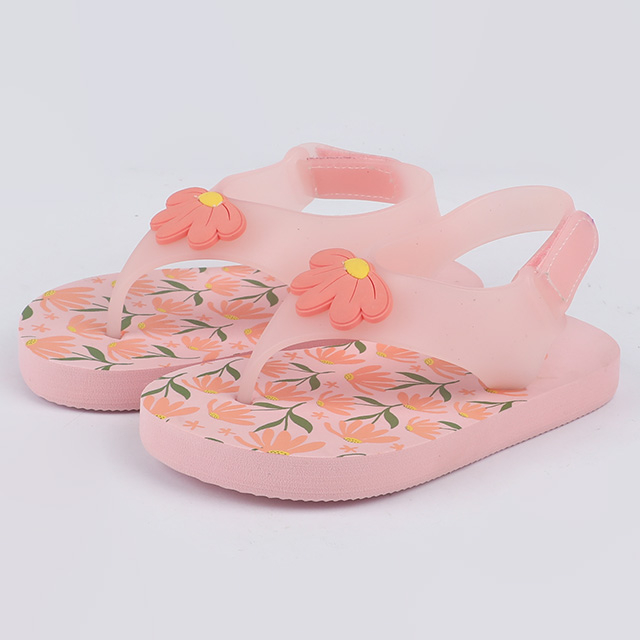 Girls‘’ Floral PVC Upper Sandal
