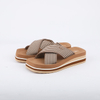 Women's Woven Square-Toe Wedge Slide