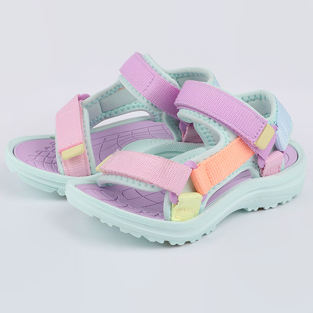 Girls’ Color-Block Outdoor Sandal