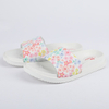 Girls' Fresh Floral Print Comfort Slide