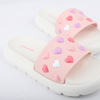 Girls' 3D Heart Embellished Thick-Sole Slides (25417)