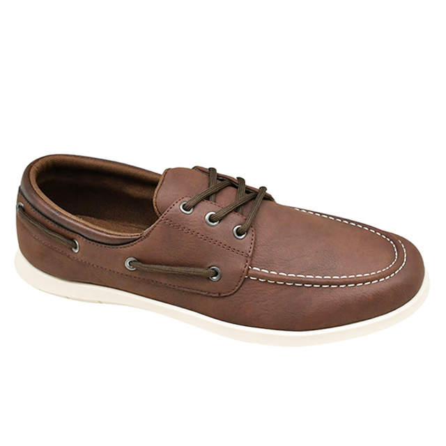 Men’s Casual Boat Shoe with PVC Injected Outsole (50787)