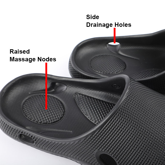 Men’s Anti-slip Injection Slide with TPR Grip Patches (951922)