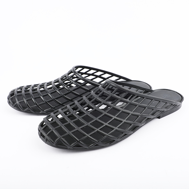 Crystal-Clear Lattice Comfort Jelly Slide (581668)