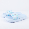 Girls' 3D Heart Embellished Thick-Sole Slides (25417)