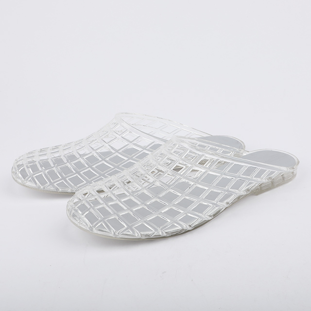 Crystal-Clear Lattice Comfort Jelly Slide (581668)