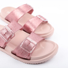 Glitter Comfort Double-Buckle Slide (52007BU)